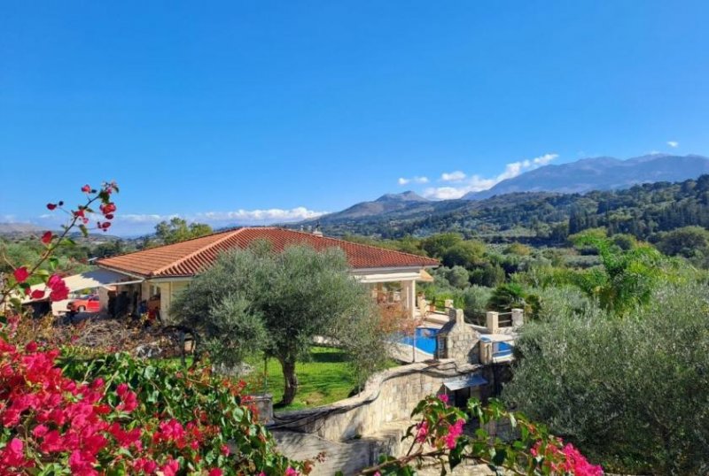Vafes Kreta, Vafes außergewöhnliches Landgut Steinvilla mit indoor SPA und pri Pool Haus kaufen